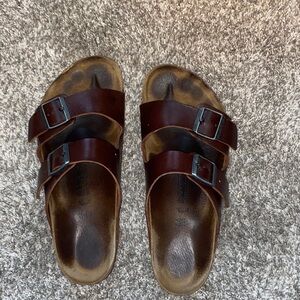 Men's Birkenstock Arizona Brown Leather